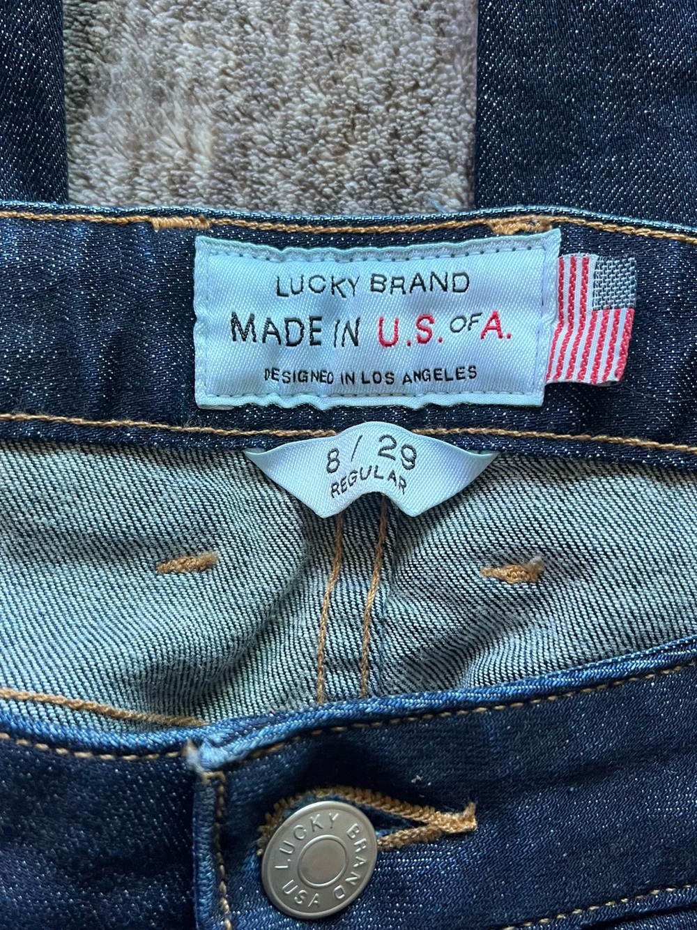 Lucky Brand Dark Blue Boot Cut Women's Jeans